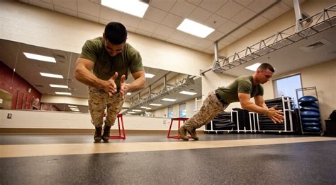 Marine Training Physical Demands