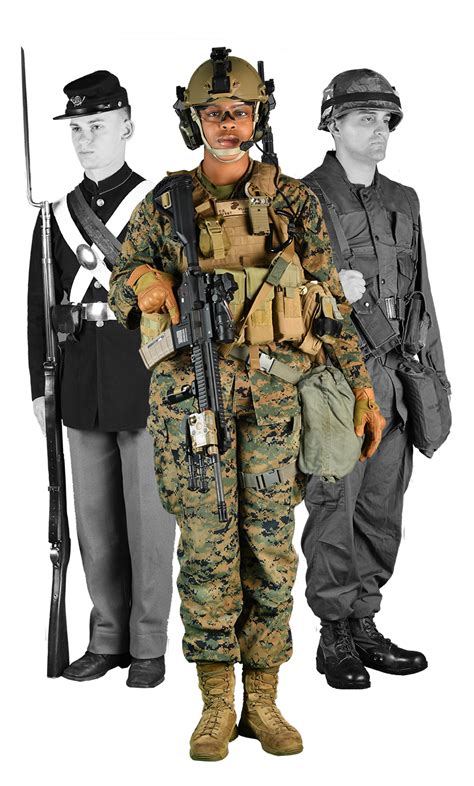 Marine Uniform Evolution