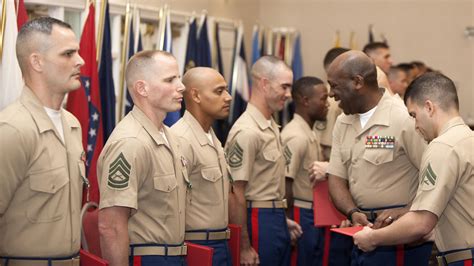 Marines Receiving Awards