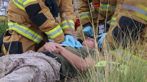 Marines responding to emergencies