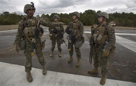 Marines protecting the embassy