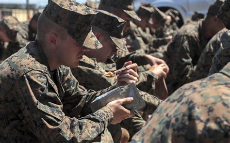 Marines Eating MREs: The Reality