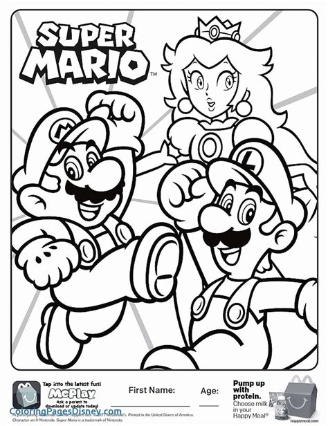 Mario Party coloring pages