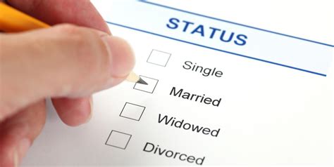 Marital Status Requirements