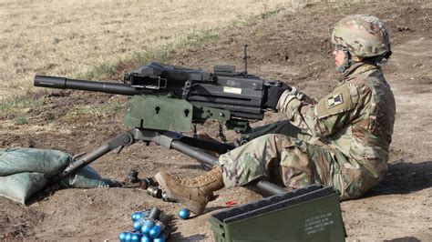 Mark 19 Grenade Launcher mounted on a vehicle