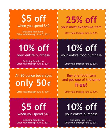 Marketing with Printable Coupons