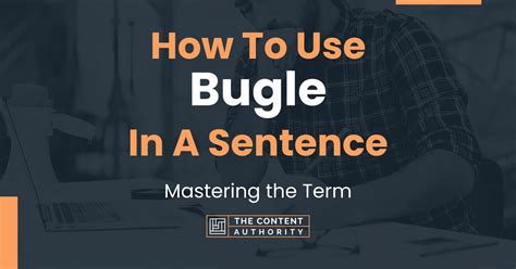 Mastering the bugle