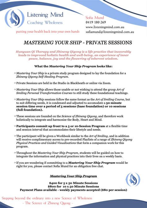 Mastering Your Ship