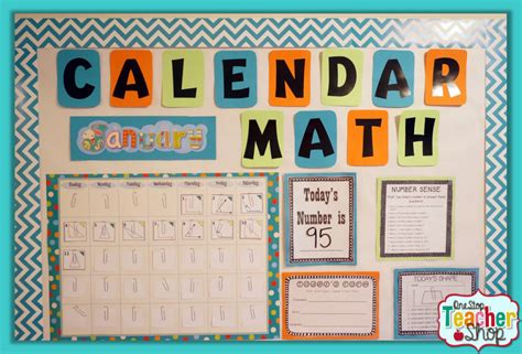 Math Calendar Guide for Teachers