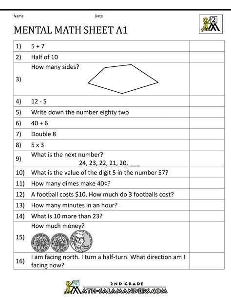 Math Practice Exercises