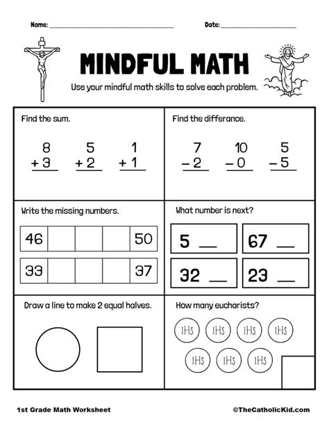 Reviewing and reflecting on math worksheet progress