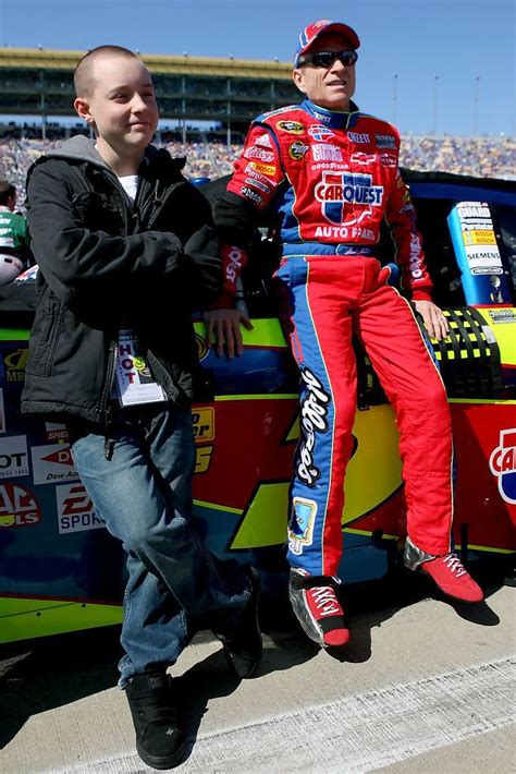 Matt Martin in action on the racetrack