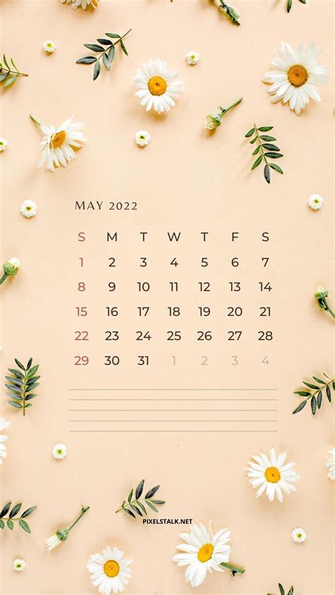 May calendar iPhone