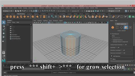 Maya Selection Shortcuts