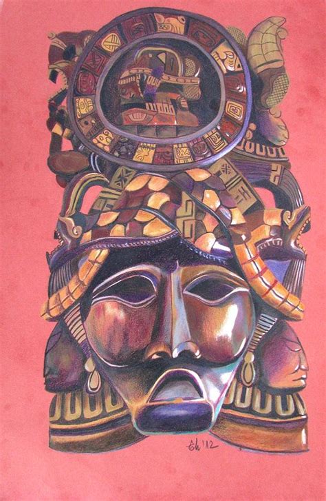 Mayan Calendar Mask Craft