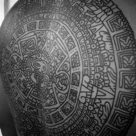 Mayan Calendar Tattoo Design 1