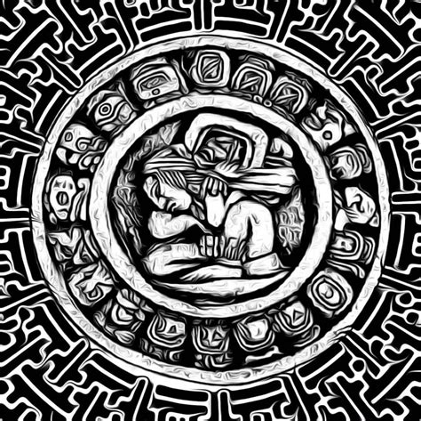 Mayan Calendar Tattoo Designs for Women