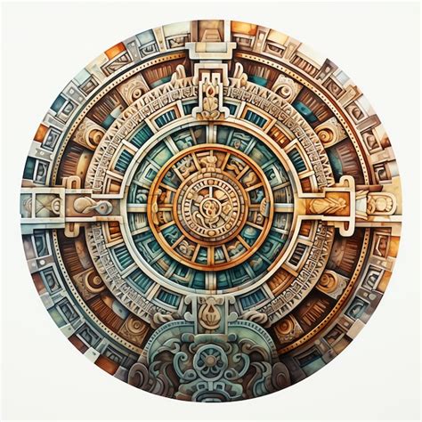 Mayan Calendar Wheel Craft