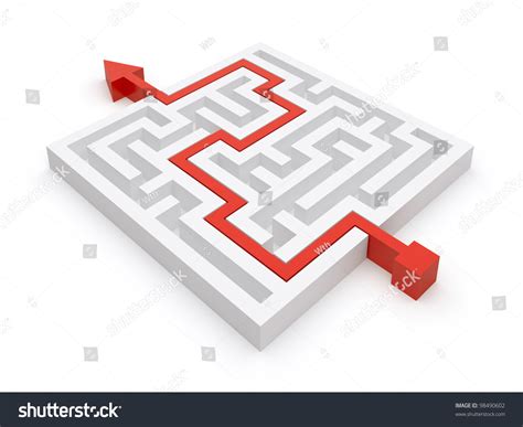 Solutions to mazes