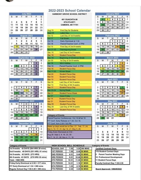 Mccsd School Calendar and Parental Involvement