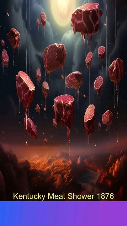 Meat falling from the sky