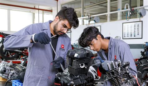 Mechanical engineer working on a mechanical system