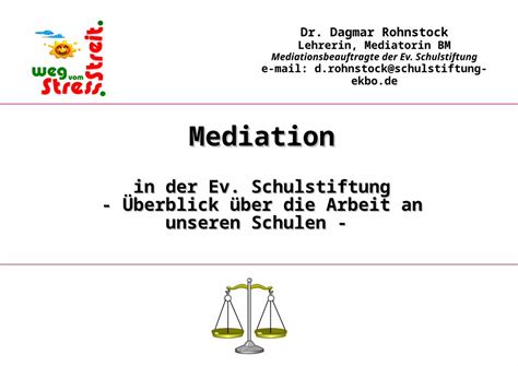 Mediation in Conflict Resolution