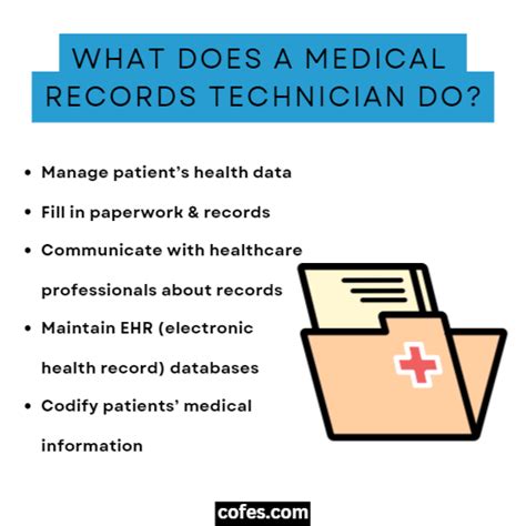 Medical Records Technician Work Environment