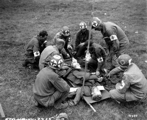 Medics working with other emergency responders