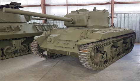 A photo of a medium tank, highlighting its weight