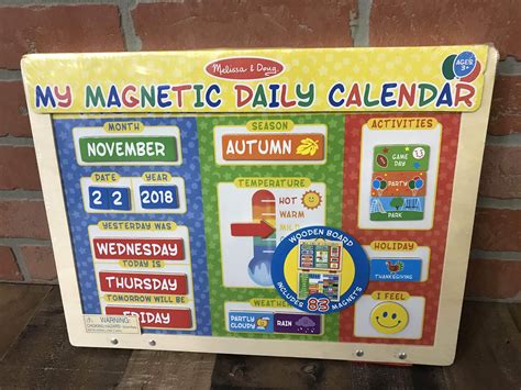 Melissa & Doug Calendar for Time Management