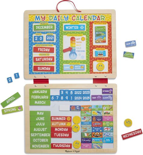 Melissa & Doug Calendar Tips