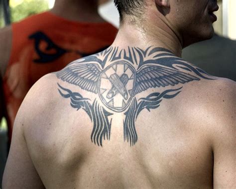 Men's back tattoos gallery