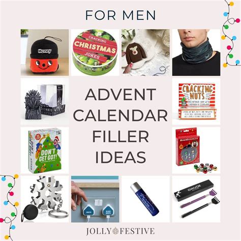 Mens Advent Calendar Ideas