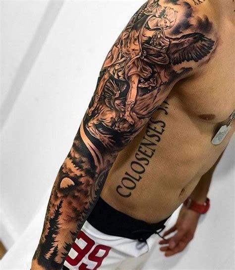 Men's half sleeve tattoos