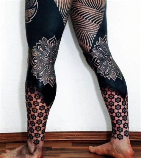 Mens leg tattoo design ideas