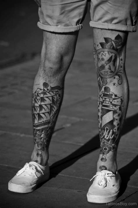 Mens leg tattoo trends