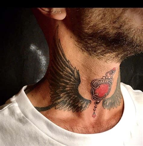 Men's neck tattoo ideas