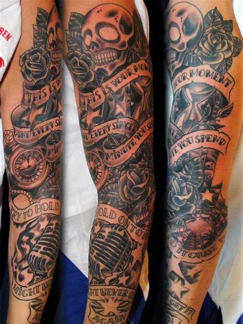 mens sleeve tattoos