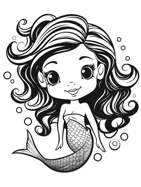 Tips for mermaid coloring pages