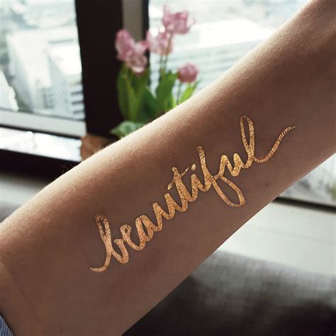 Metallic Gold Tattoo Ink Introduction