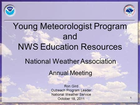 Meteorology Education and Outreach