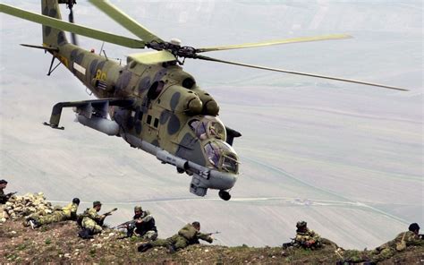 Mi-24 in Combat