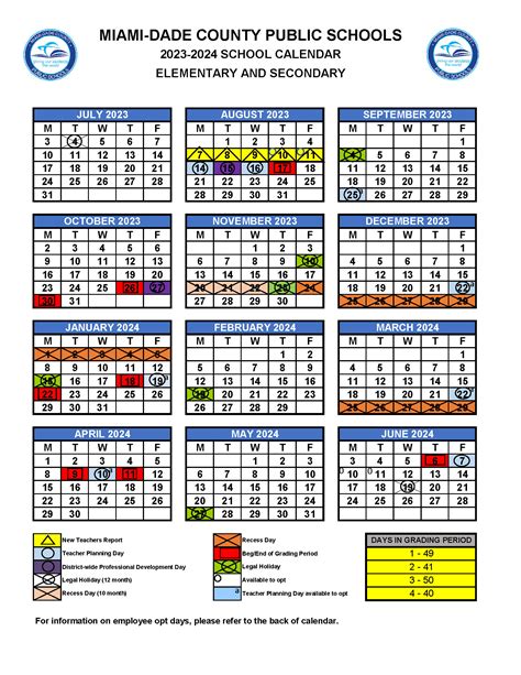 Miami Dade School Calendar