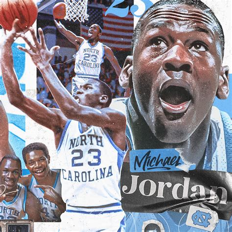 Michael Jordan UNC poster