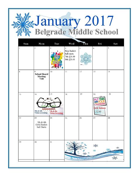 Mid Del Schools Calendar Image 6