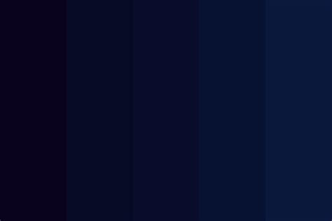 Midnight Navy Color Palettes