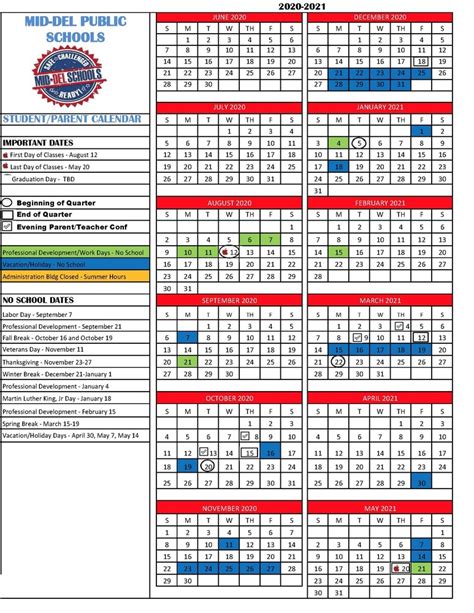 Midway ISD Calendar Image 10