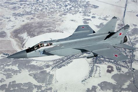 Mikoyan-Gurevich MiG-31 in flight