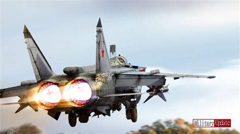 MiG-31 taking off